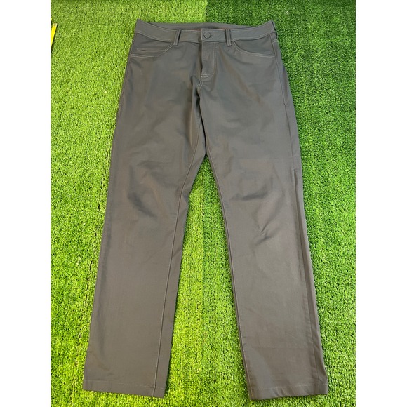 RHONE Other - Rhone Commuter Pants Mens 33 Gray Straight Leg 5-Pocket Technical Stretch Golf